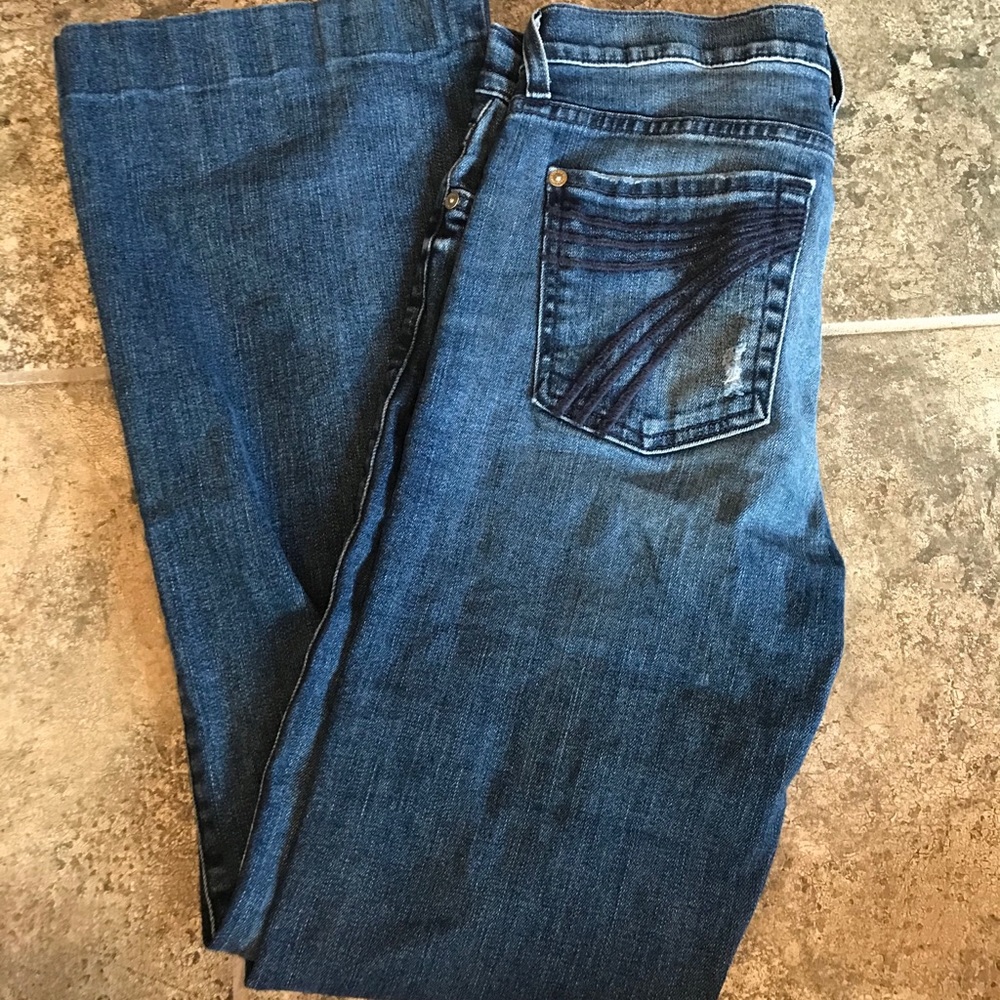 Size 27 seven for all mankind dojo jeans